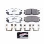 PowerStop Z26-484 PowerStop - Z26 Performance Carbon-Fiber Ceramic Brake Pads with Hardware Kit