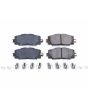 PowerStop 17-1184A PowerStop - Z17 Low-Dust Ceramic Brake Pads with Hardware
