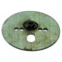 Ridetech 90000027 Air spring patten plate with 7/16 nut, centered, 1/8