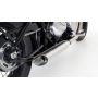 Remus 7102 918117L 2017 Triumph Bonneville Bobber (Euro 4) Custom Slash Cut Stainless Steel Slip On - Left Side