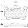 Stoptech 309.09780 Performance Brake Pads