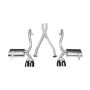 CORSA Performance 14114BLK Corsa 1997-2004 Chevrolet Corvette C5 Z06 5.7L V8 Black Xtreme Cat-Back + XO Exhaust