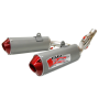 Big Gun 13-14 Honda CRF 450R EVO R Series Dual Slip On Exhaust