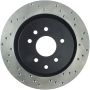 Stoptech 128.42079L Drilled Sport Brake Rotor