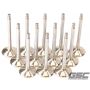 GSC Power Division 2057-12 GSC P-D Nissan VR38DETT 33.15mm Head +1mm OS 91.95mm Long 6.6mm Stem Exhaust Valve - Set of 12