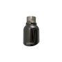 Corsa Performance TK007BLK Single 4.5in. Black PVD Pro-Series Universal Tip Kit (2.5in. Inlet-Clamp Include
