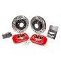 Wilwood 140-12996-DR DPHA Front Caliper & Rotor Kit Drill Red Honda / Acura w/ 262mm OE Rotor