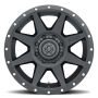 ICON Rebound 20x9 8x170 6mm Offset 5.25in BS Satin Black Wheel