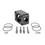 Aeromotive Spur Gear Pump Distribution Block - 2x AN-08