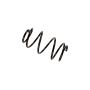 Bilstein 36129201 B3 OE Replacement - Coil Spring