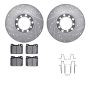 Dynamic Friction 7612-63018 Rotor Kit