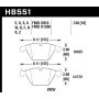 Hawk Performance HB551F.748 HPS Disc Brake Pad
