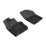 3D MAXpider 2011-2018 Volkswagen Jetta Sedan Kagu 1st Row Floormat - Black