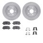 Dynamic Friction 6512-59498 Rotor Kit