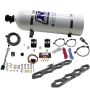 Nitrous Express 20956-15 Coyote Wet Direct Port Plate System(15LB Bottle)
