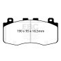 EBC Brakes DP42400R Yellowstuff Street And Track Brake Pads