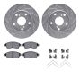 Dynamic Friction 7512-76049 Rotor Kit