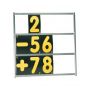 OMP RACING, INC. OMPNC0-1067 Pit Board 3 Panel