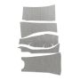 Design Engineering 10950 Transmission Tunnel Shield Kit Mazda Miata NC 2006-2015