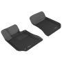 3D MAXpider 2010-2013 Mercedes-Benz E-Class W212 Kagu 1st Row Floormat - Black