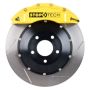 Stoptech 83.187.6700.81 06-09 Chevy Corvette Front BBK w/ Yellow ST-60 Calipers Slotted 355x32mm Rotors SS Lines