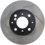 Stoptech 126.40013SR Power Slot 90-91 Honda CRX Si 1.6L Rear Disc Front Right Slotted Rotor