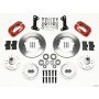 Wilwood 140-10996-R Forged Dynalite Front Kit 11.00in Red 67-69 Camaro 64-72 Nova Chevelle
