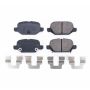 PowerStop 17-1744 PowerStop - Z17 Low-Dust Ceramic Brake Pads with Hardware