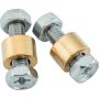 Yuasa Battery 5BNBSS22M Yuasa 22mm Nut & Bolt Set - 2 Sets
