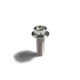 Ticon 126-00615-0530 Industries Titanium Bolt Flanged M10x30x1.5TP 14mm 6pt Head Drilled