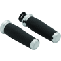 Kuryakyn 5938 Thresher Grips Scout Chrome