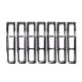 Rugged Ridge Grille Inserts Chrome 97-06 Jeep Wrangler