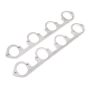 Stainless Works HFBBF1225 Big Block Ford Flat Tall Oval Port Header 304SS Exhaust Flanges 2-1/4in Primaries