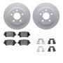 Dynamic Friction 4512-53020 Rotor Kit