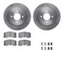 Dynamic Friction 6512-72201 Rotor Kit