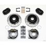 Wilwood 140-10918-D Forged Dynalite P/S Park Brake Kit Drilled Chevy 12 Bolt-Spec 3.15in Brng Stggrd mt