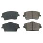 PowerStop 16-2137 PowerStop - Z16 Low-Dust Ceramic Brake Pads