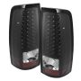 SPYDER 5008763 Xtune 03-06 Silverado 1500/2500 (Will Not Fit Stepside) LED Tail Lights Black ALT-ON-CS03-LED-BK