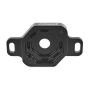 MPD RACING MPD18903 Power Steering Pump Adapter Clean Seal Black