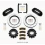 Wilwood 140-13868 TX6R Rear Kit 15.50in Black 2005-2012 Ford F250/F350 4WD