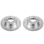 PowerStop EBR1403XPR PowerStop Evolution Performance Drilled, Slotted & Plated Brake Rotor Pair