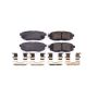 PowerStop 17-1124 PowerStop - Z17 Low-Dust Ceramic Brake Pads with Hardware