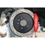 BMR Suspension DBK573 BMR 14-19 Chevrolet Corvette Brake Kit For 15in Conversion Drilled And Slotted Rotors/Red Calipers