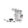 Weigh Safe CTB6-2.5-KA 180 Hitch 6in Drop Hitch & 2.5in Shank (10K/18.5K GTWR) w/WS05 - Aluminum