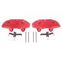 PowerStop S1399 Red Powder Coated Calipers