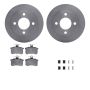 Dynamic Friction 6512-73127 Rotor Kit