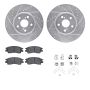Dynamic Friction 7512-76068 Rotor Kit