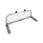 Dee Zee DZ95072R Deezee 17-23 Ford SuperDuty Cargo Management Cab Rack - Silver Mesh