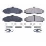 PowerStop 17-731 PowerStop - Z17 Low-Dust Ceramic Brake Pads with Hardware