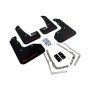 Rally Armor MF40-UR-BLK/RD Black Mud Flap/Red Logo